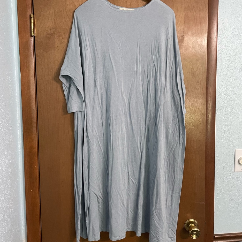 Mimu Maxi Frock Dress Light Blue size large